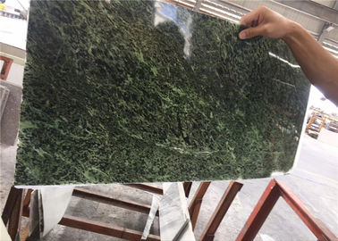 중국 벽면을 위한 자연적인 녹색 대리석 매우 얇은 돌 쉬운 건축 협력 업체