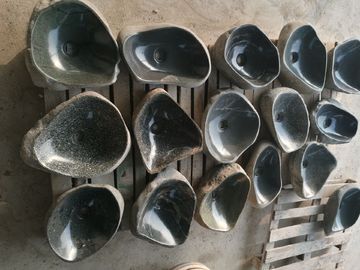 중국 강 돌 자갈 돌 목욕탕 물동이를 위한 자연적인 돌 목욕탕 수채 협력 업체
