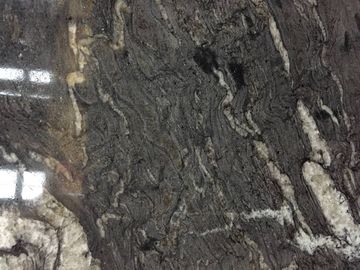 중국 구찌 검정 브라질 규격에 맞게 자르는 자연적인 돌 도와 우주 까만 화강암 석판 협력 업체